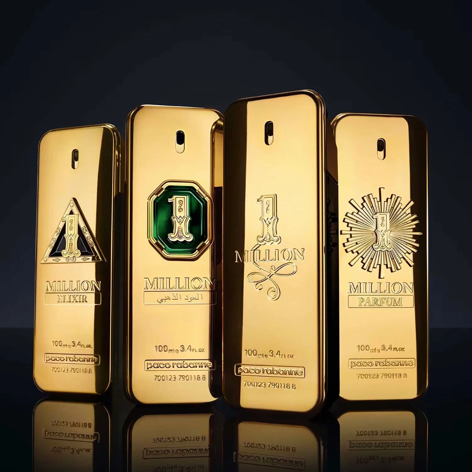 1 Million Golden Oud 3.4 oz for men