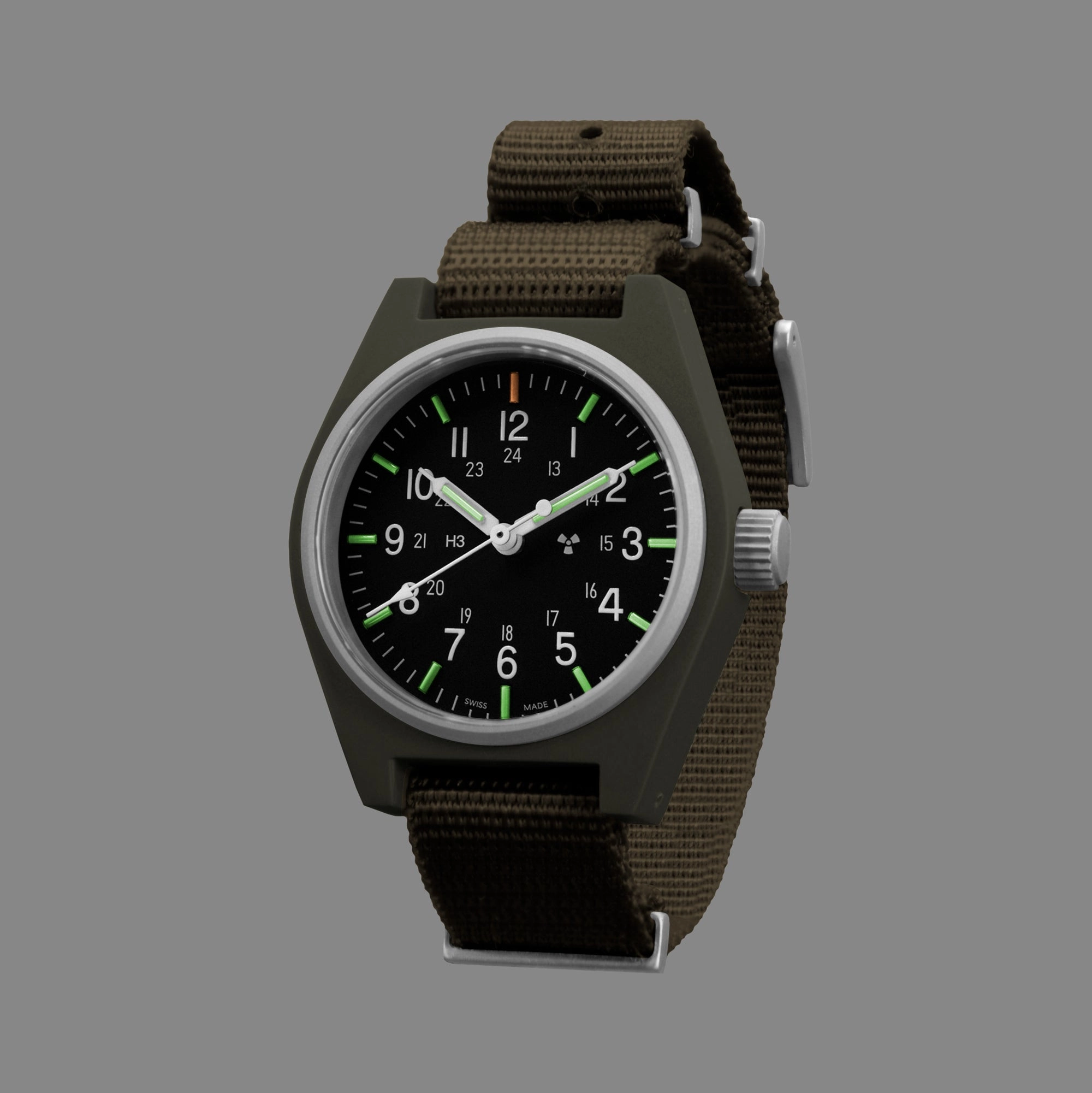 34mm Sage Green General Purpose Quartz (GPQ)