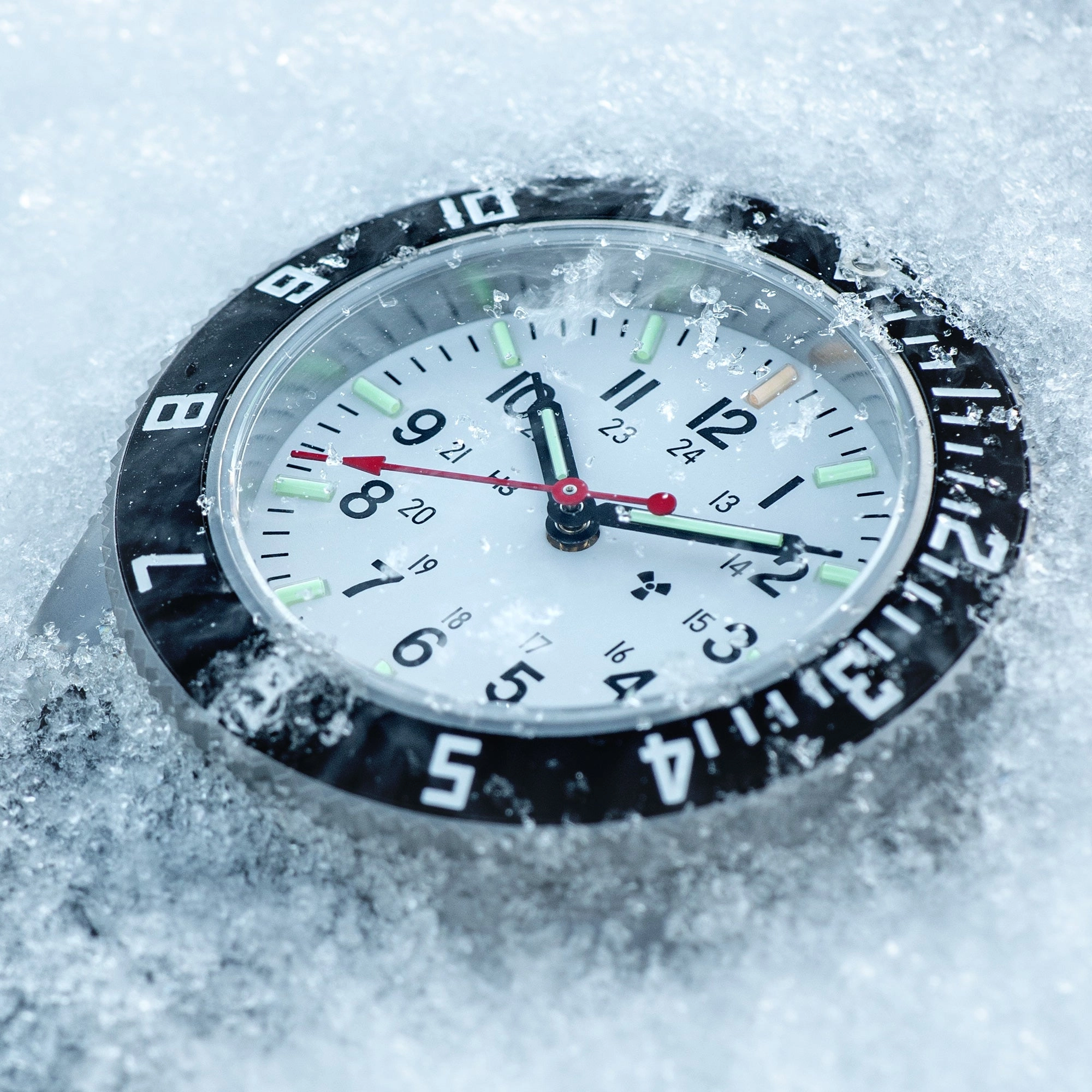 41mm Arctic Steel Navigator (SSNAV) on Ballistic Nylon