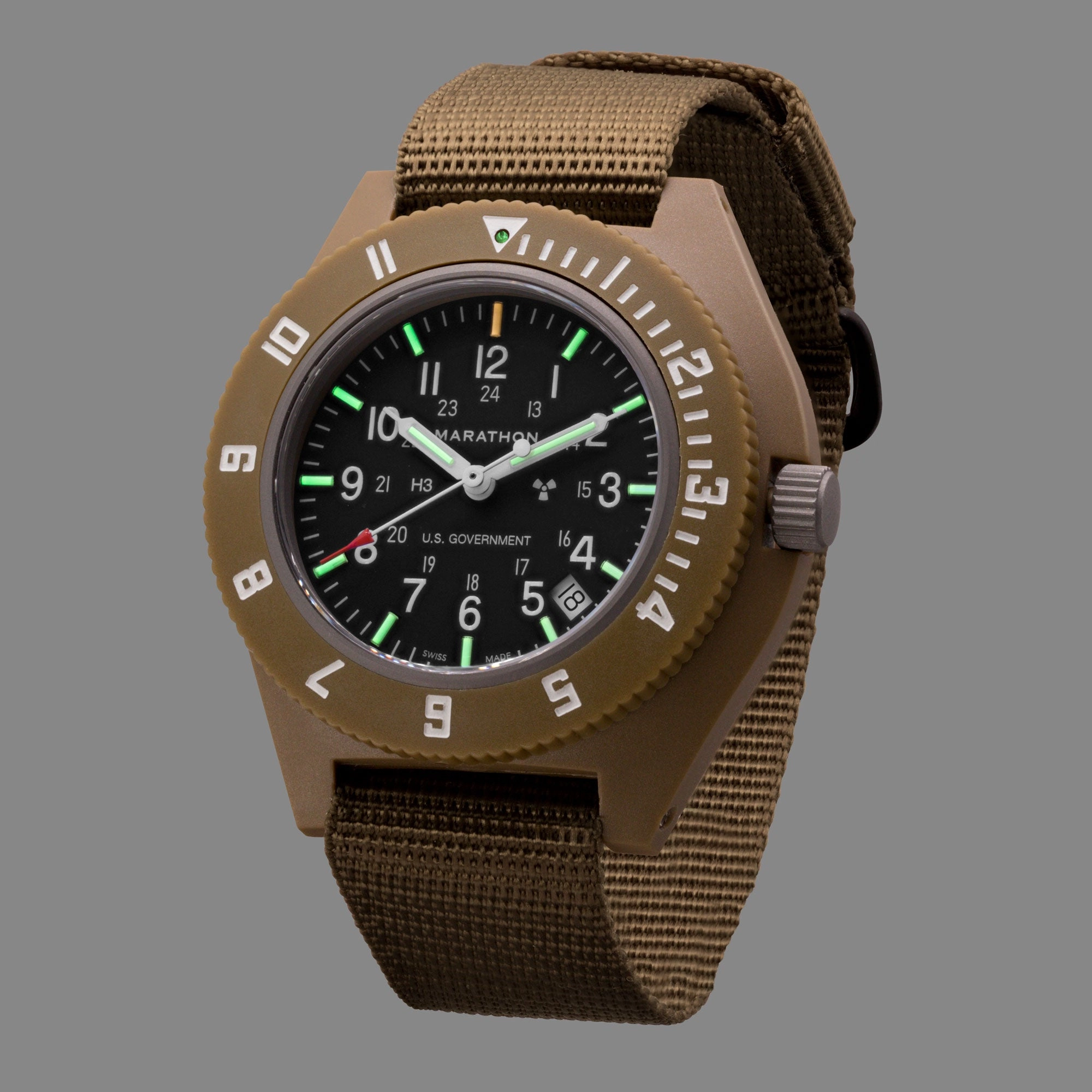 41mm Desert Tan Pilot's Navigator with Date (Quartz)