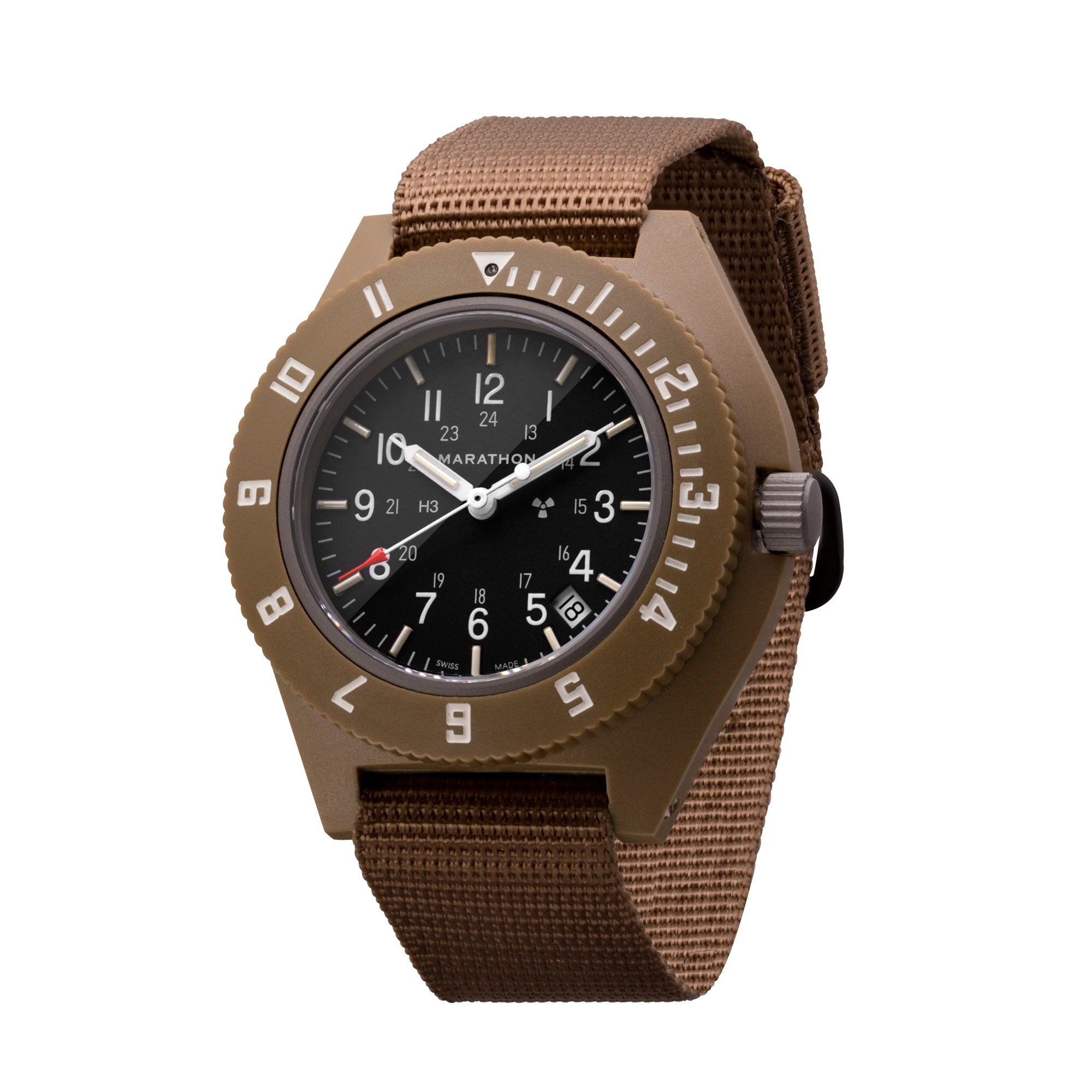 41mm Desert Tan Pilot's Navigator with Date (Quartz)