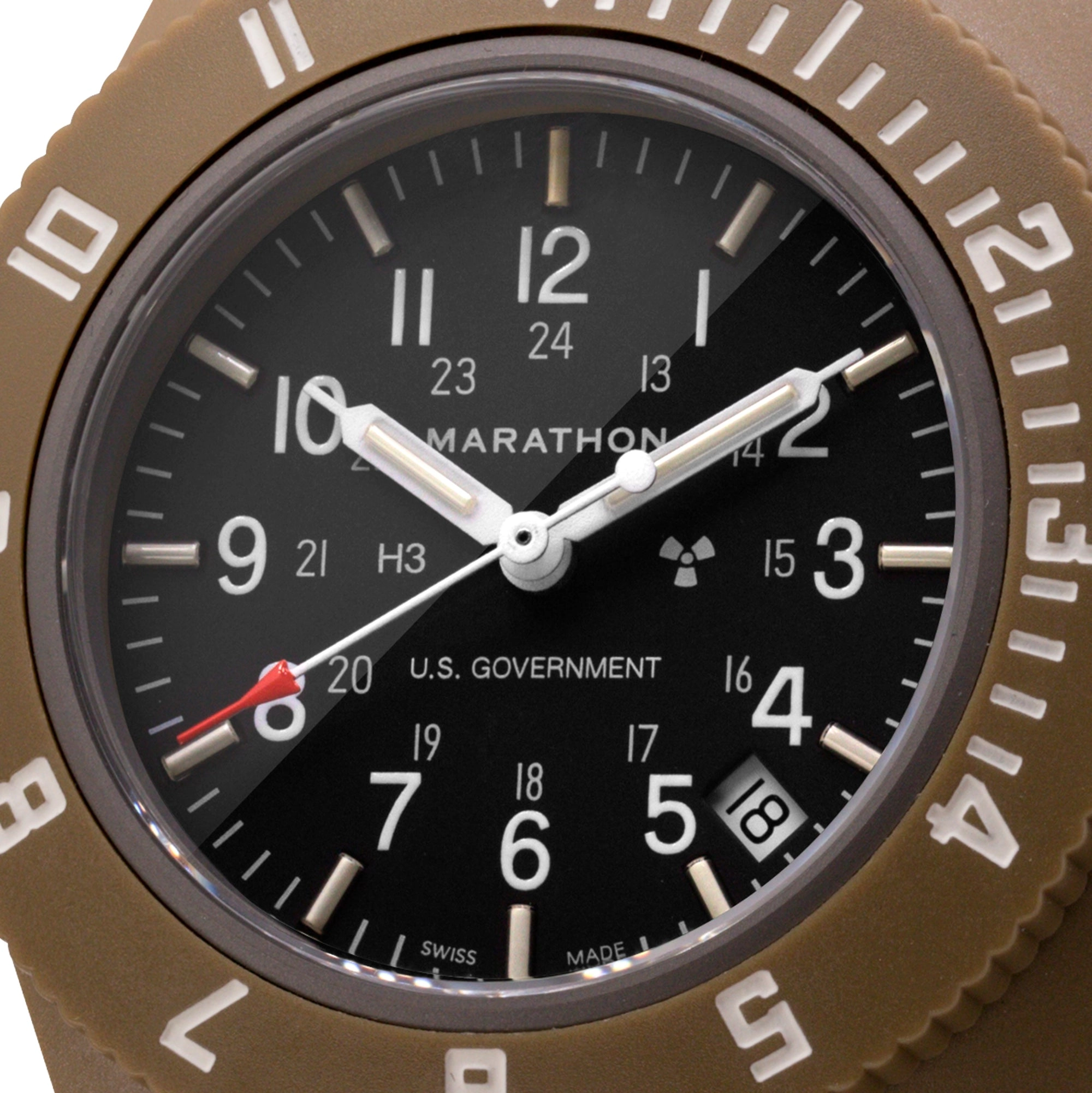 41mm Desert Tan Pilot's Navigator with Date (Quartz)