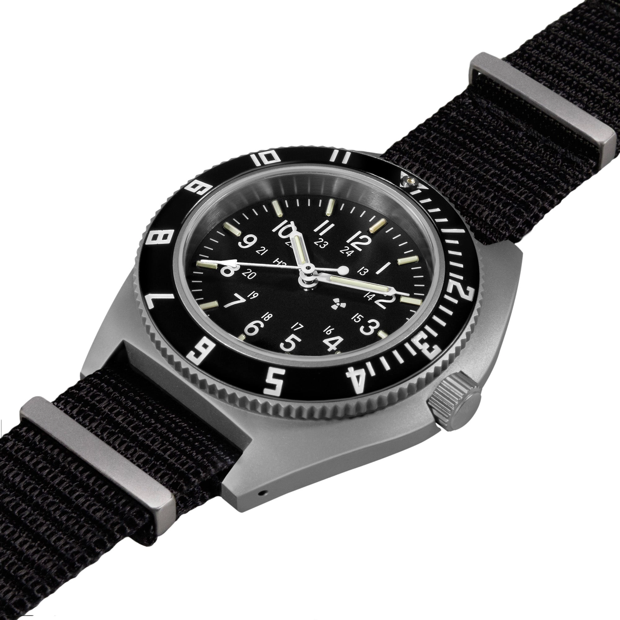 41mm Steel Navigator (SSNAV) on Nylon DEFSTAN