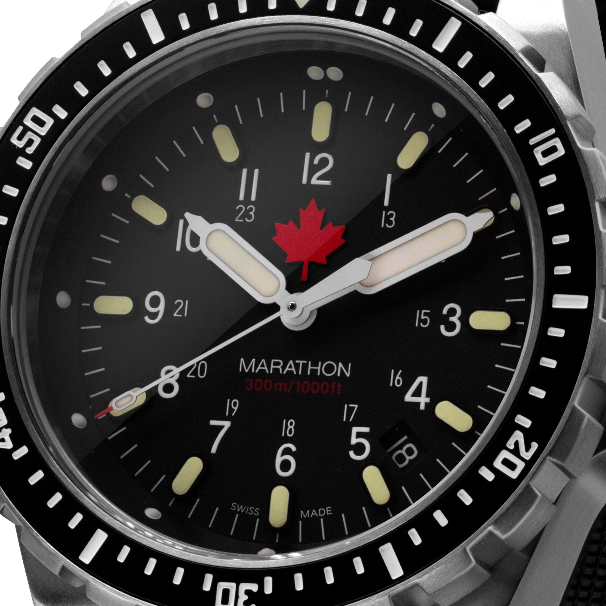 46mm Red Maple Jumbo Diver's Quartz (JSAR)