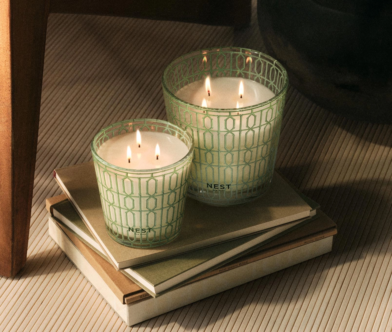 Bamboo Decorative Luxury Candle