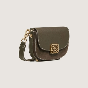 Bay Mini - Khaki Suede