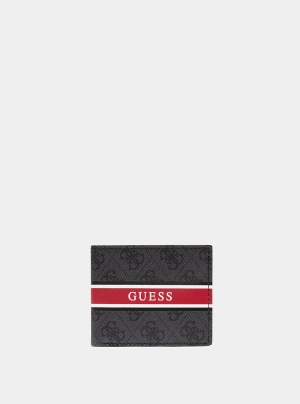 Black Dinate Slimfold Wallet