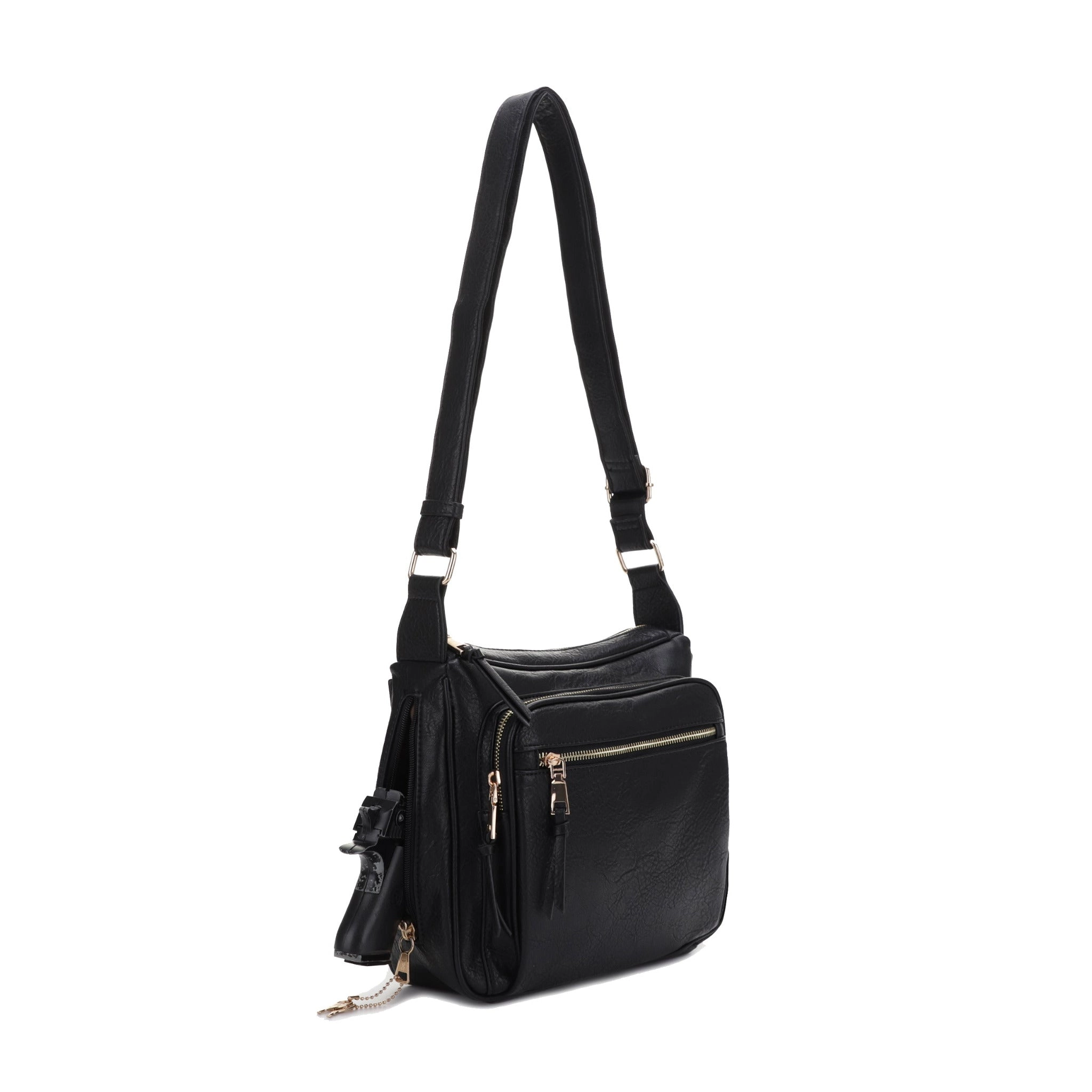 Brooklyn Concealed Carry Lock and Key Crossbody
