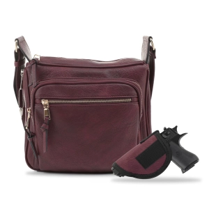 Brooklyn Concealed Carry Lock and Key Crossbody