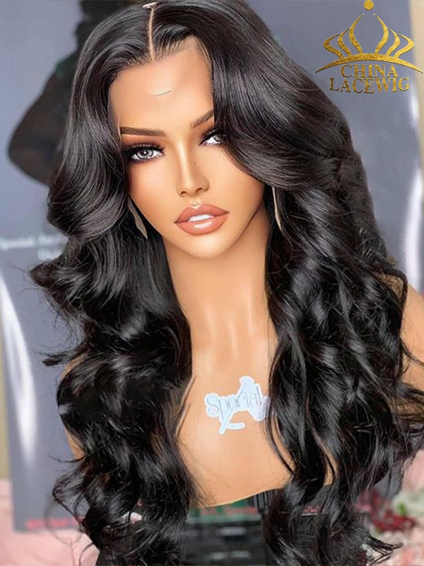 Chinalacewig Undetectable HD Lace Body Wave Lace Front Wig With Pre-plucked Hairline CF035