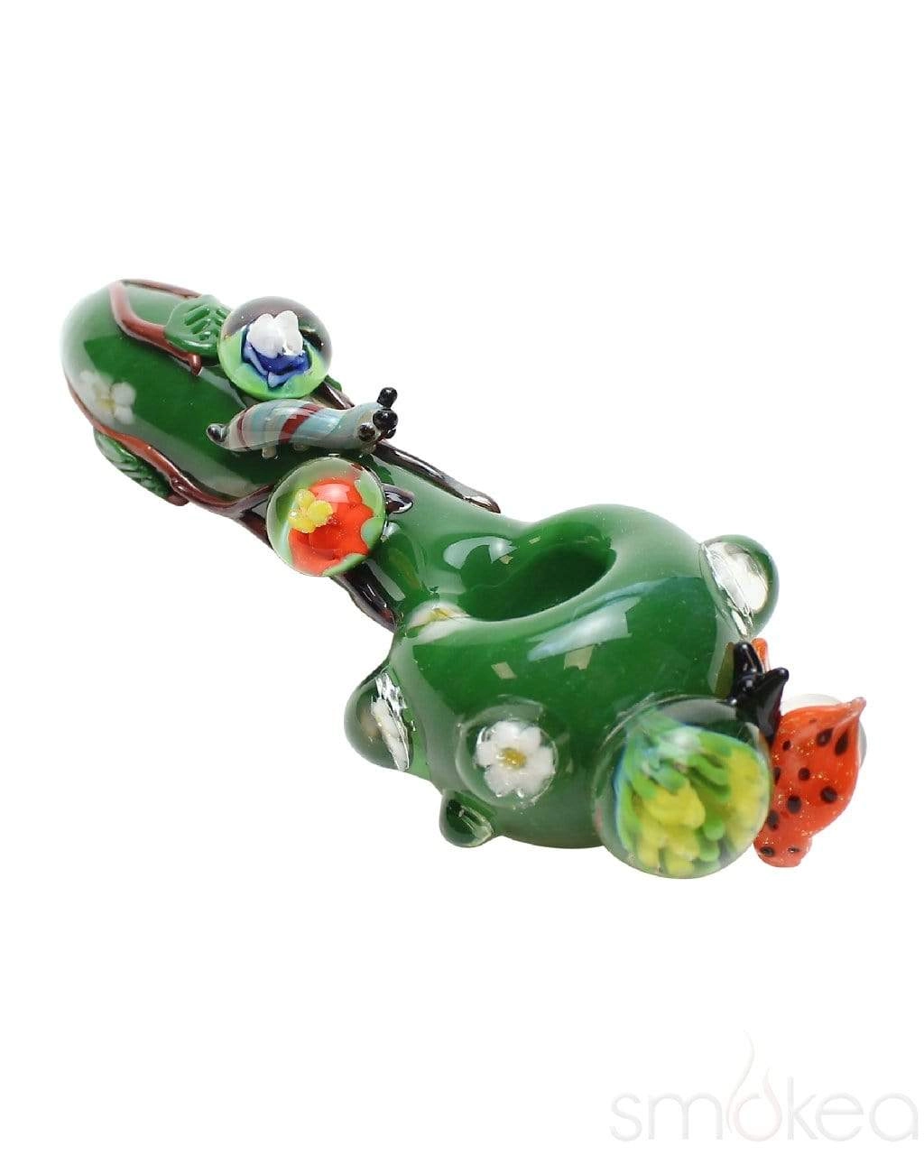 Empire Glassworks Small Garden Critters Spoon Pipe