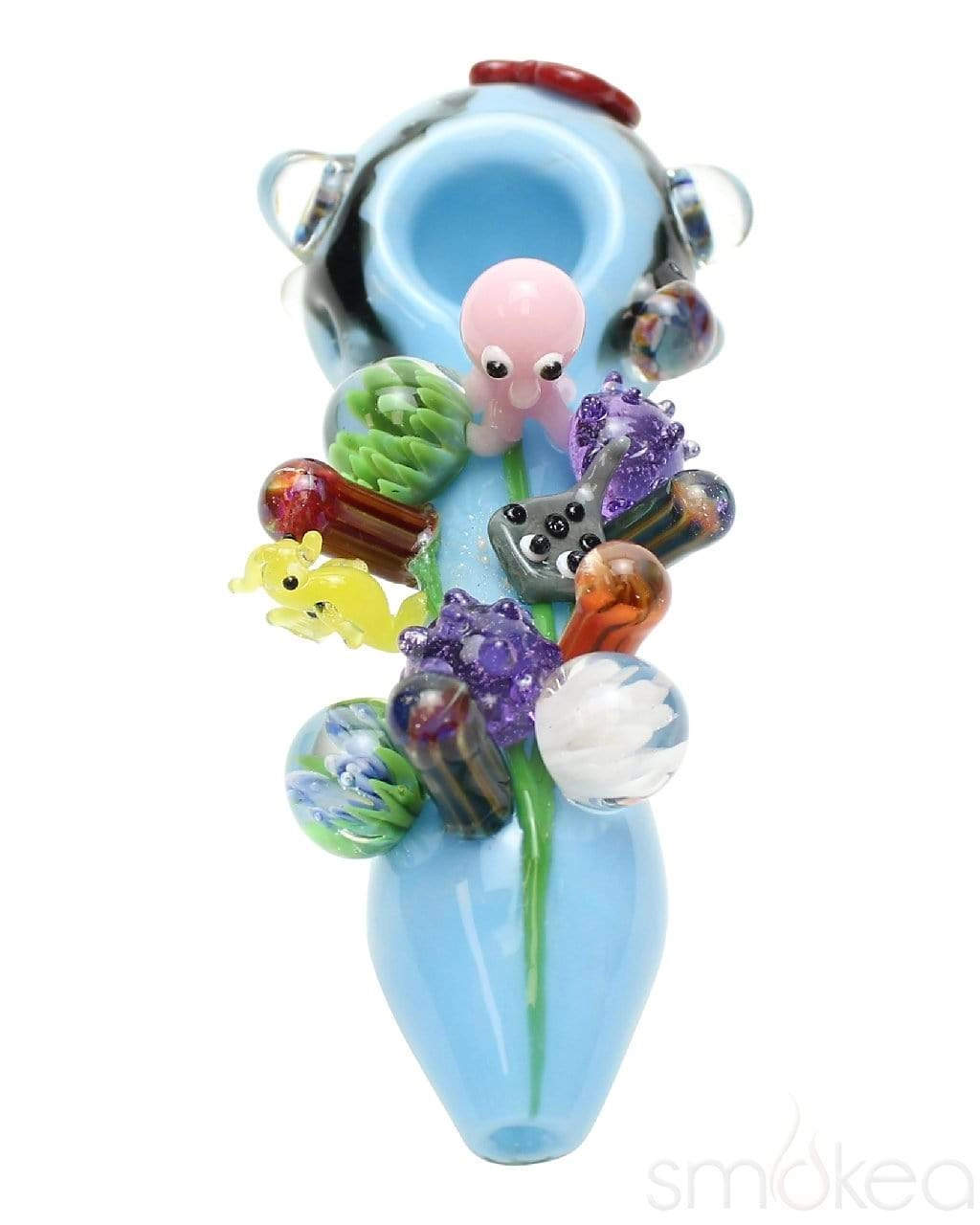 Empire Glassworks Small Great Barrier Reef Spoon Pipe