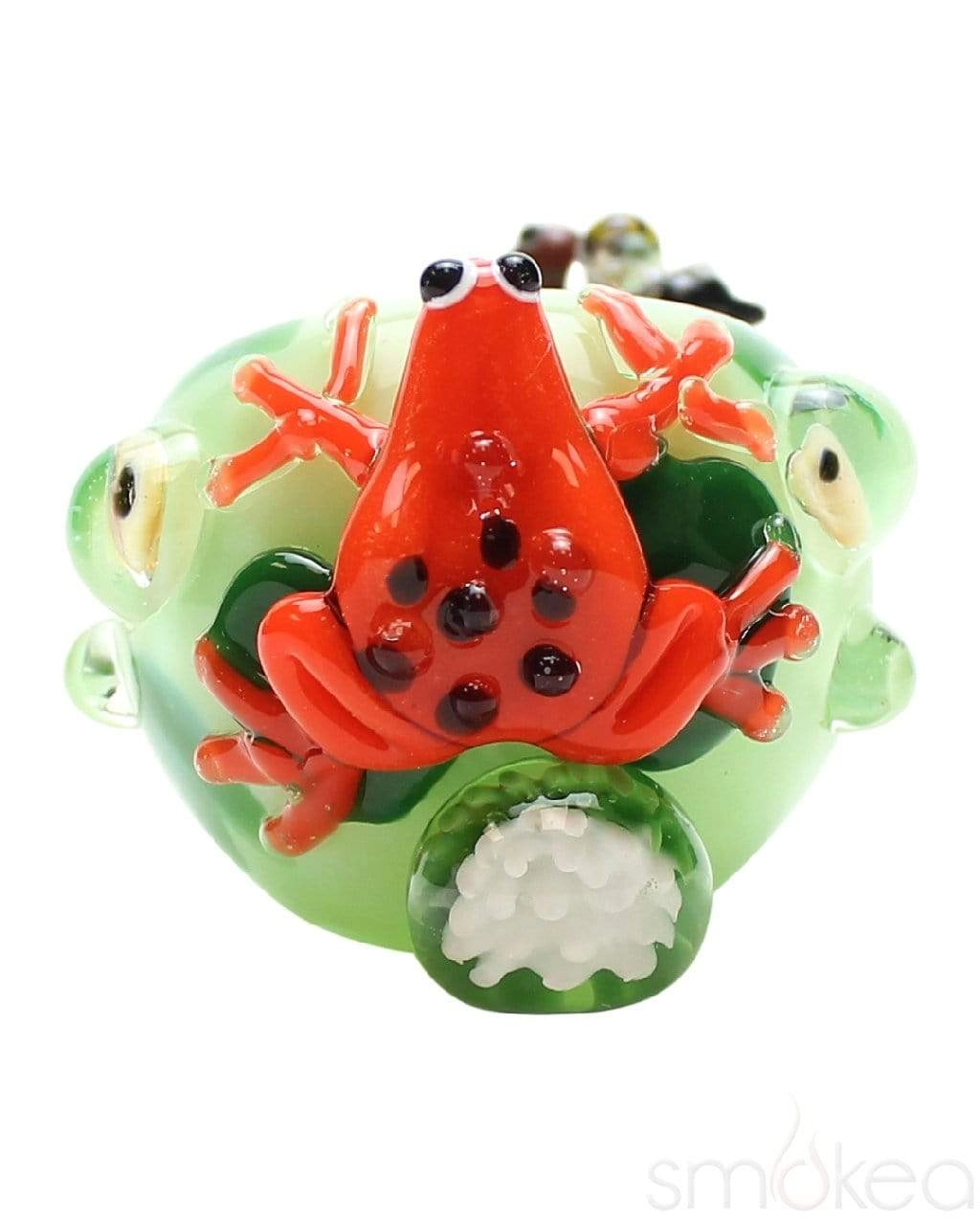 Empire Glassworks Small Ribbit Spoon Pipe