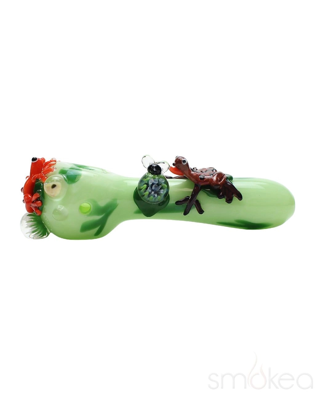 Empire Glassworks Small Ribbit Spoon Pipe