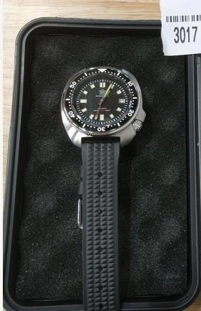 ★EU-Pre-Owned★ Steeldive SD1970 6105 Turtle Diver Watch
