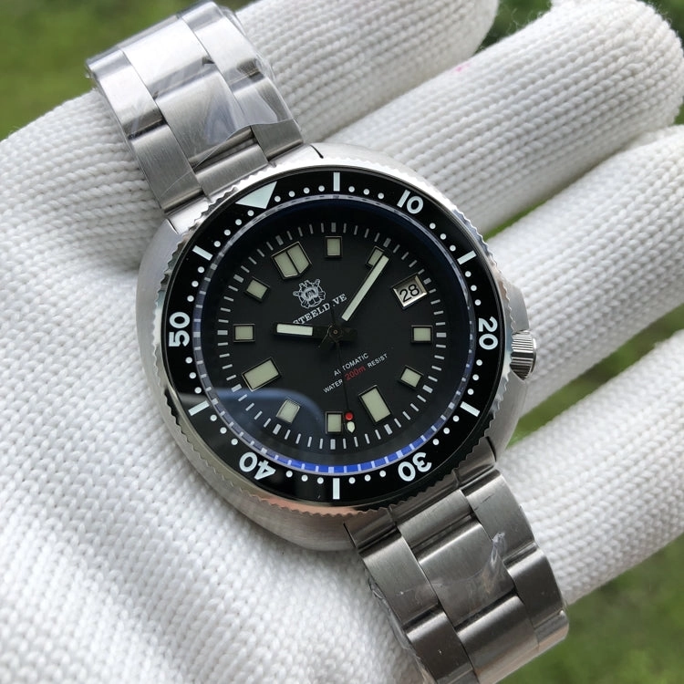 ★EU-Pre-Owned★ Steeldive SD1970 6105 Turtle Diver Watch