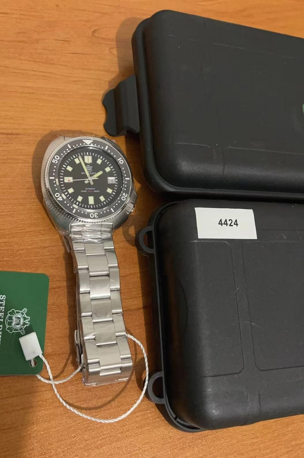 ★EU-Pre-Owned★ Steeldive SD1970 6105 Turtle Diver Watch
