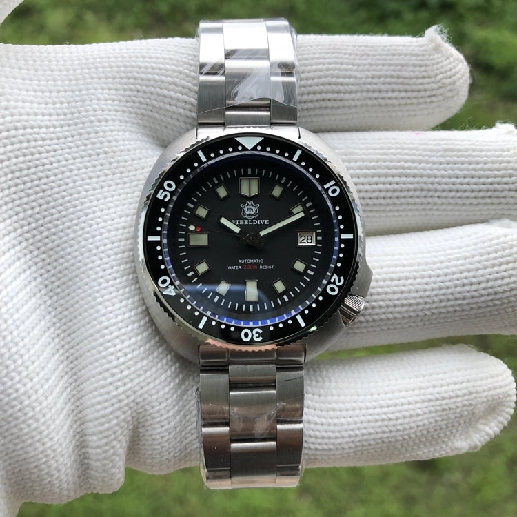 ★EU-Pre-Owned★ Steeldive SD1970 6105 Turtle Diver Watch