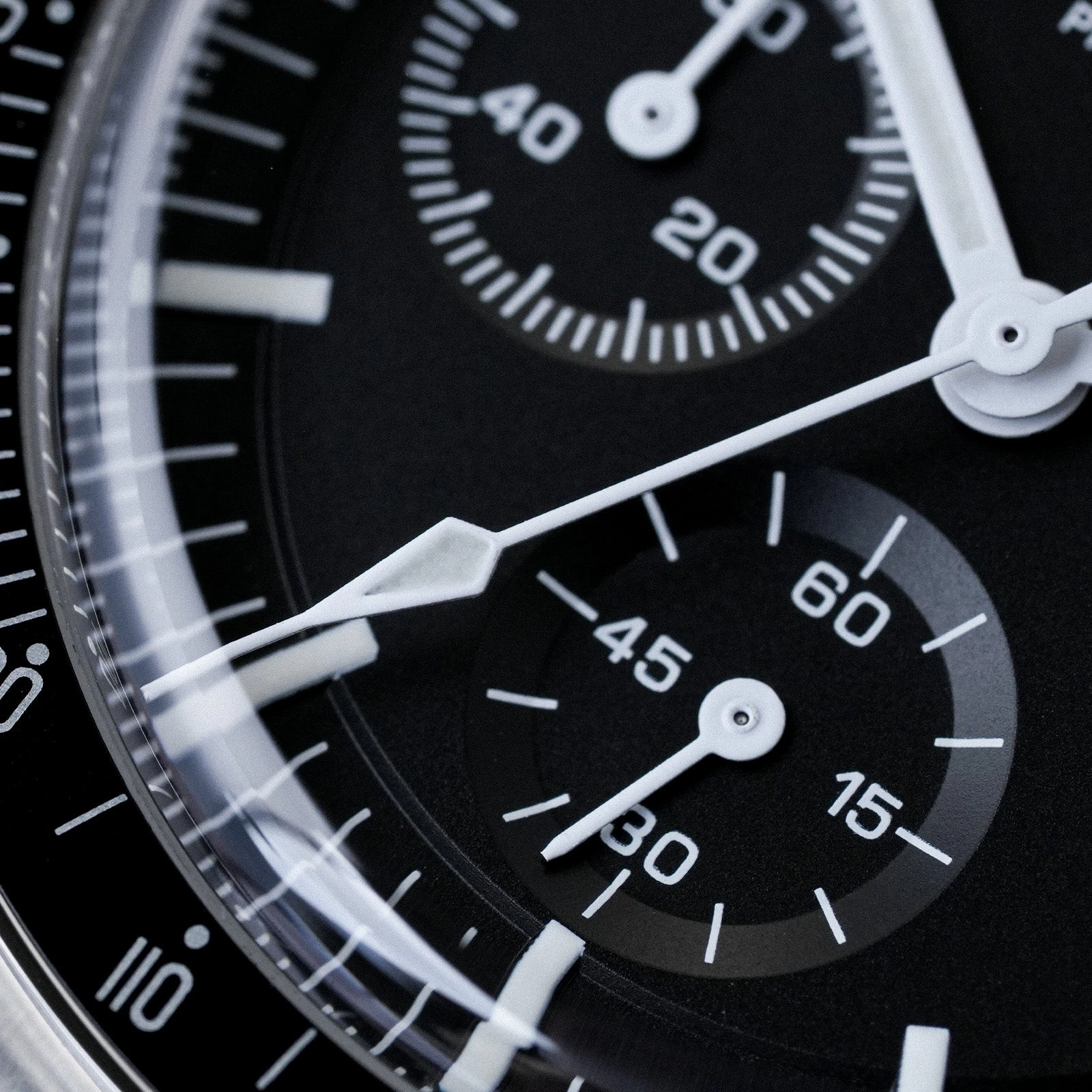 ★EU Pre-Owned★ Watchdives 39mm VK63 Chronograph Watch WD1863