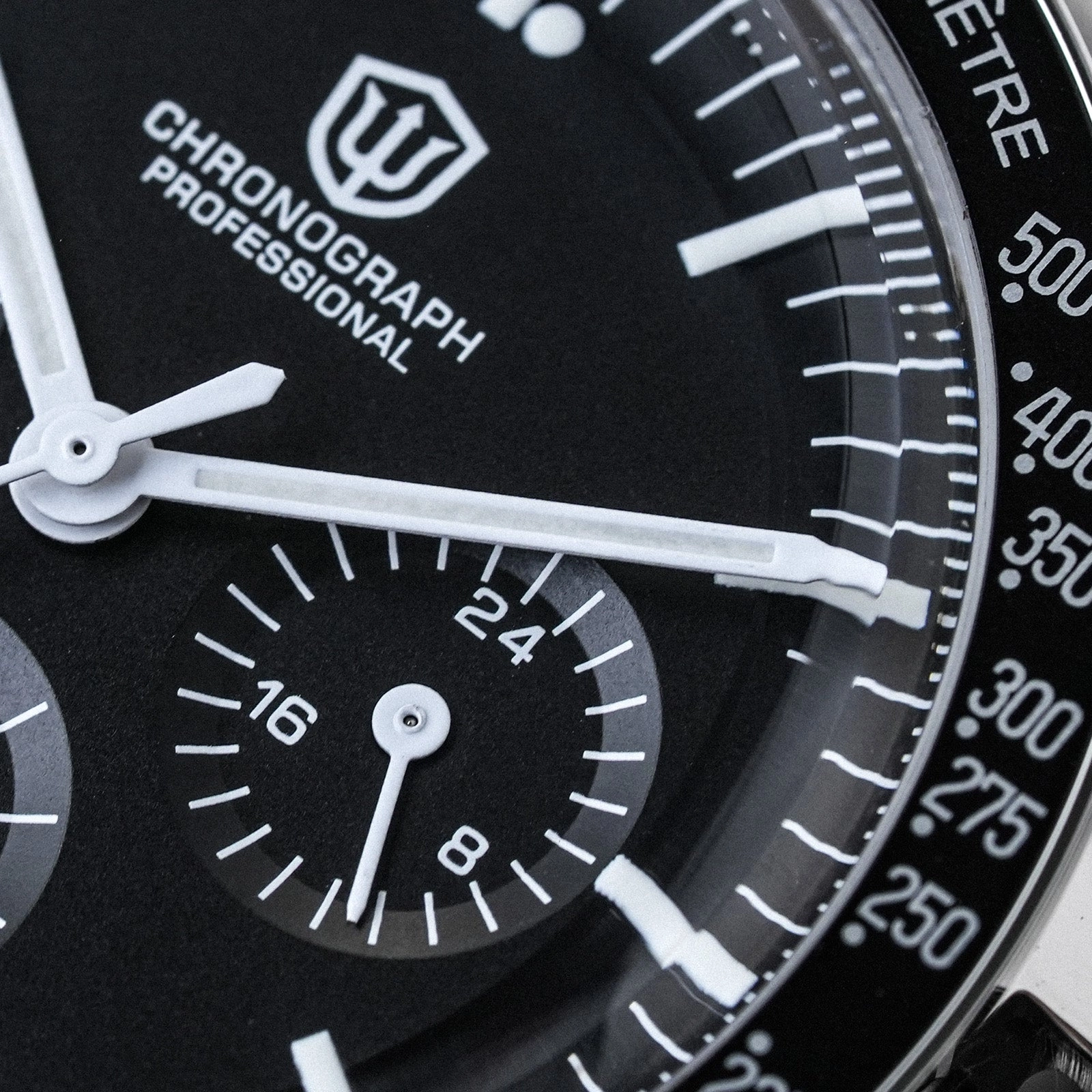 ★EU Pre-Owned★ Watchdives 39mm VK63 Chronograph Watch WD1863