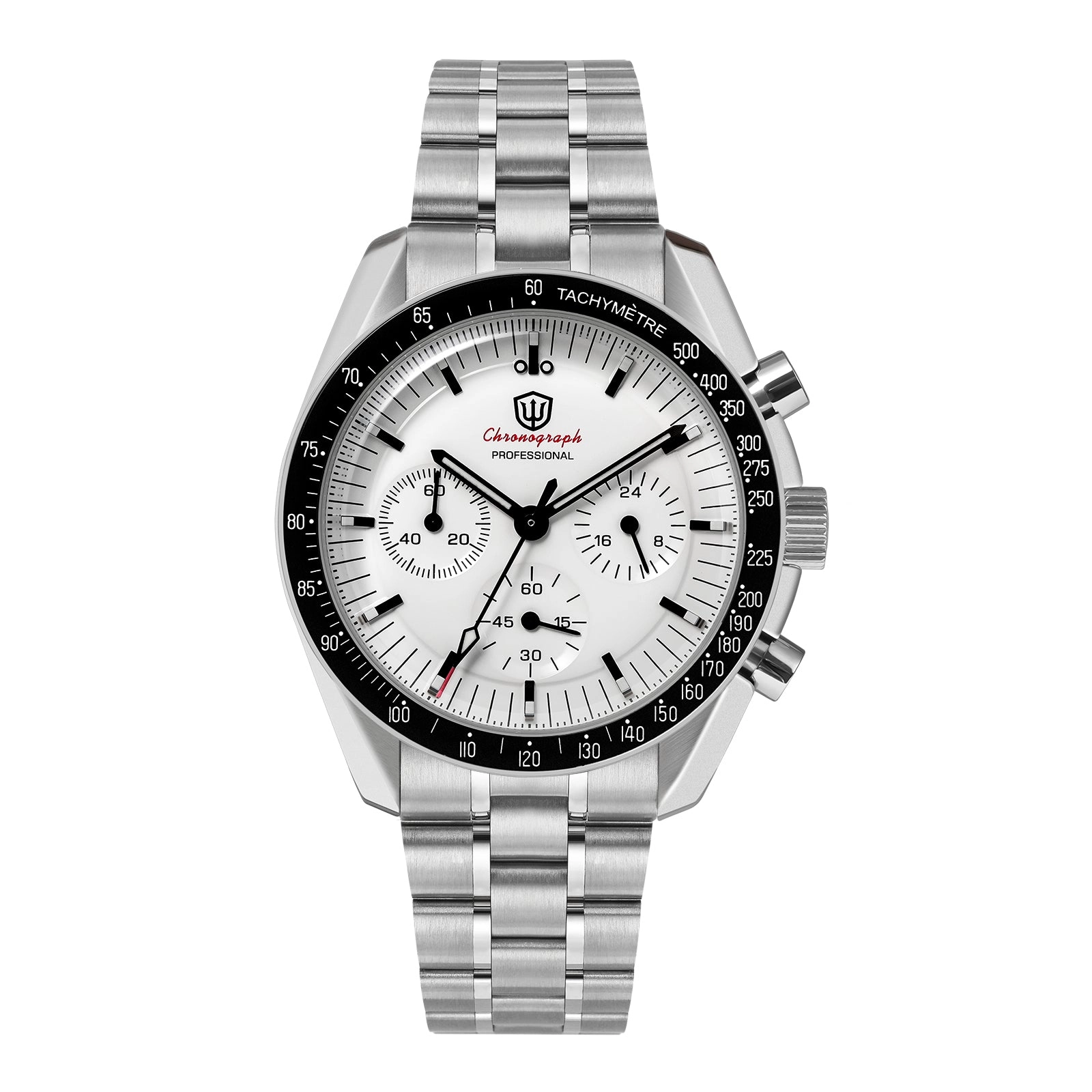 ★EU Pre-Owned★ Watchdives 39mm VK63 Chronograph Watch WD1863