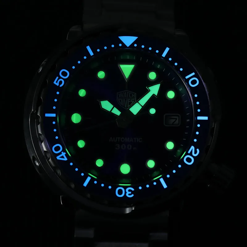 ★EU-Pre-Owned★Watchdives WD Tuna Automatic Dive Watch