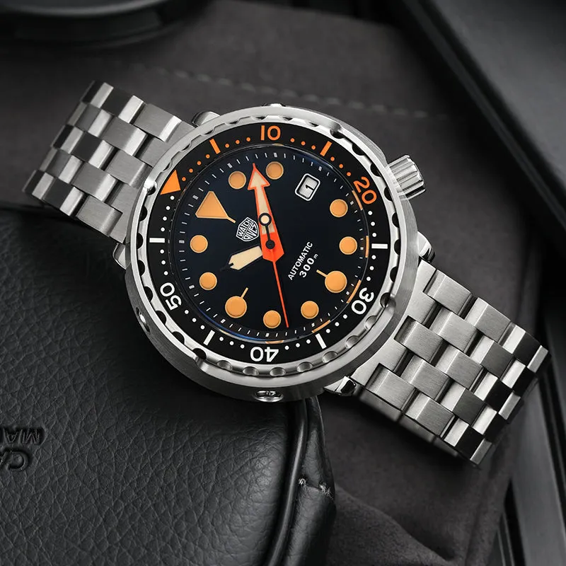 ★EU-Pre-Owned★Watchdives WD Tuna Automatic Dive Watch