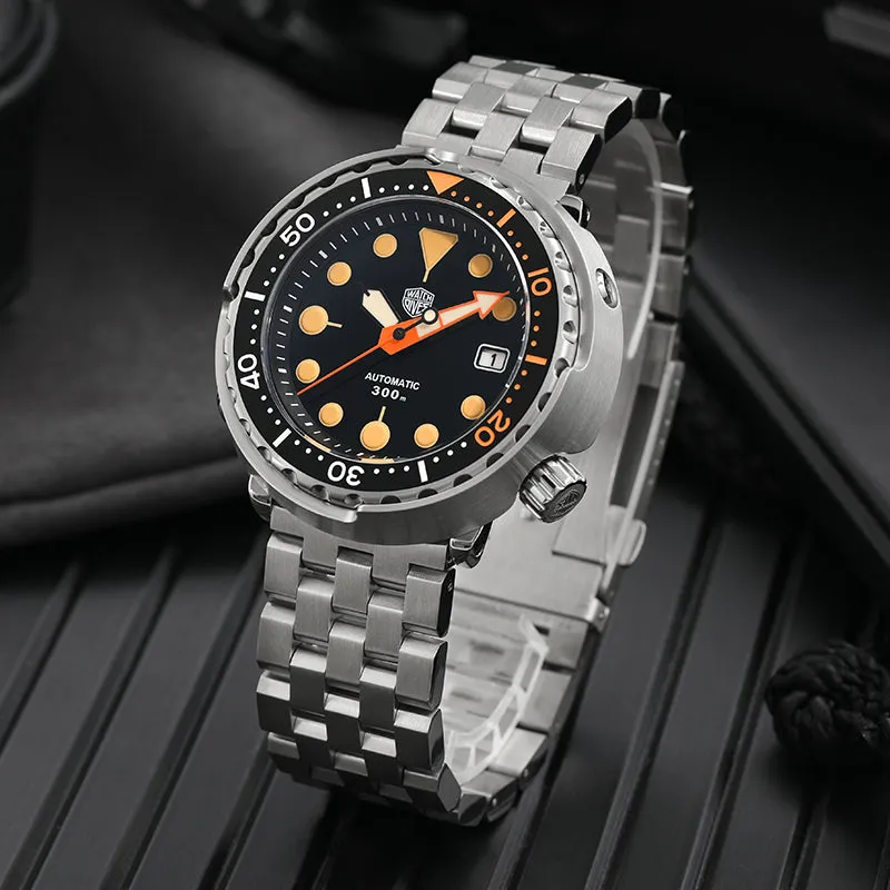 ★EU-Pre-Owned★Watchdives WD Tuna Automatic Dive Watch