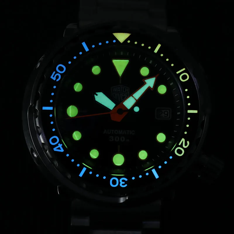 ★EU-Pre-Owned★Watchdives WD Tuna Automatic Dive Watch