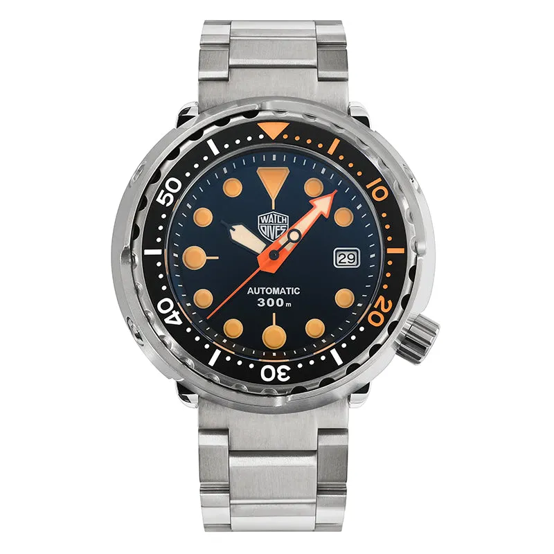 ★EU-Pre-Owned★Watchdives WD Tuna Automatic Dive Watch