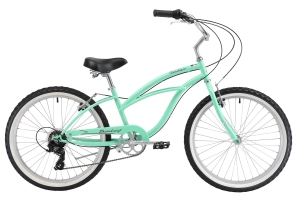 Firmstrong 24" Urban Lady 7 Speed Beach Cruiser Bike