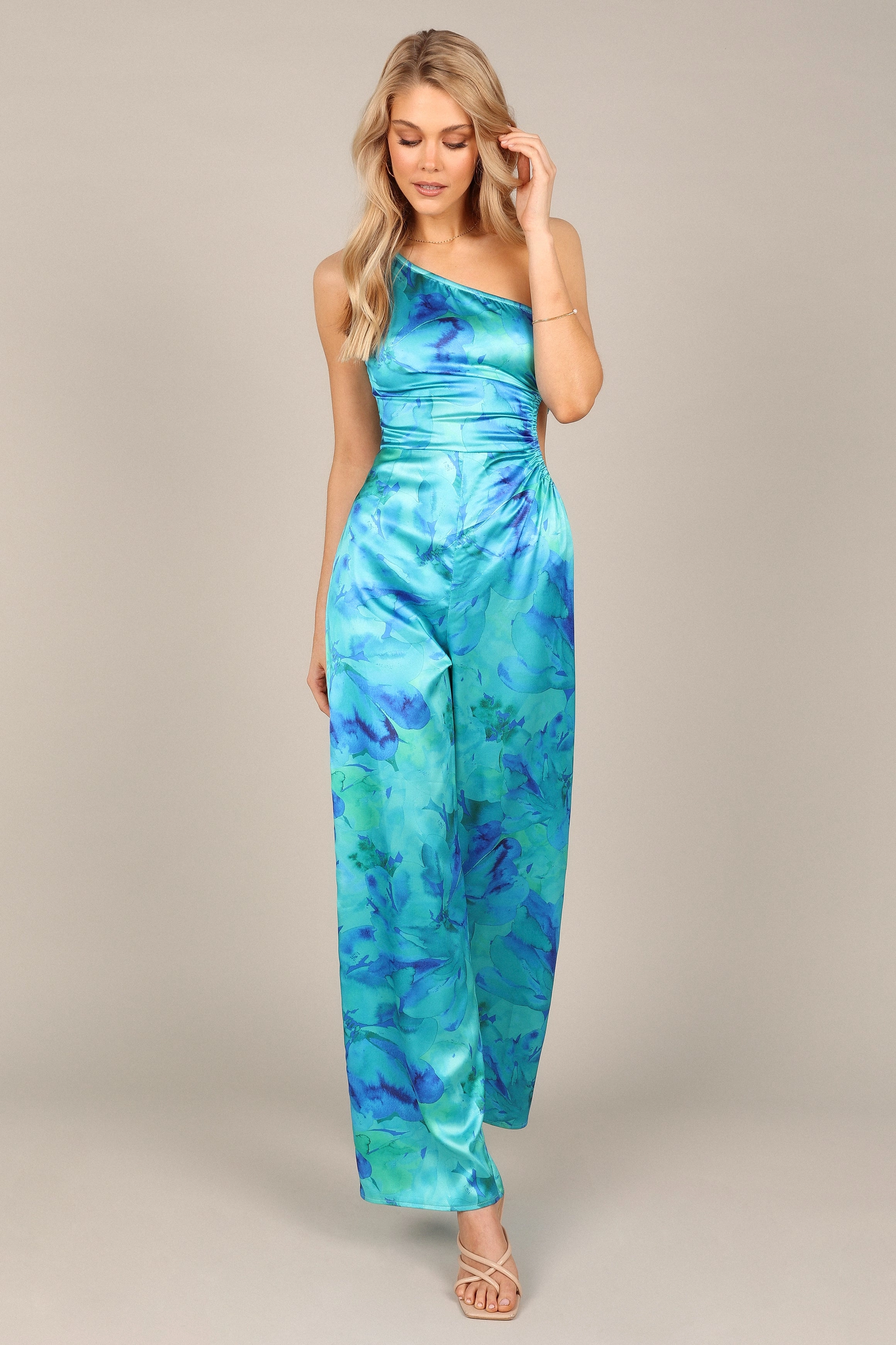 Florina Jumpsuit - Blue/Green