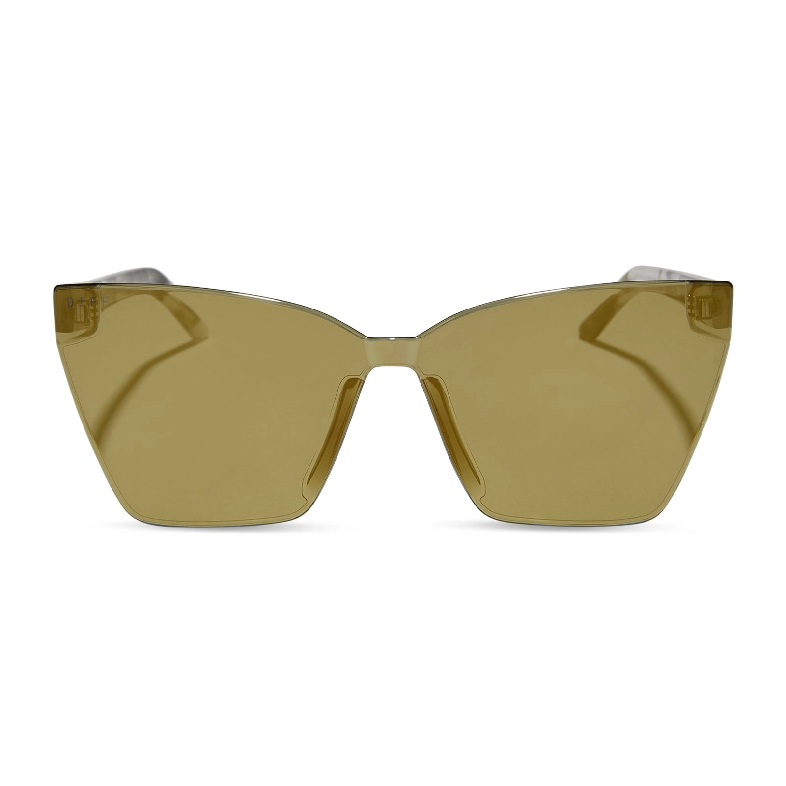 GOLDIE - KOMBU   MOSS MIRROR SUNGLASSES