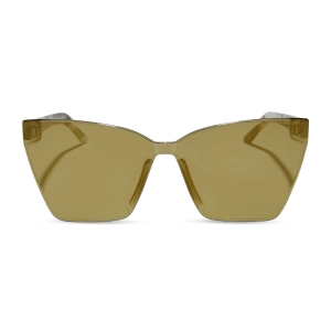 GOLDIE - KOMBU   MOSS MIRROR SUNGLASSES