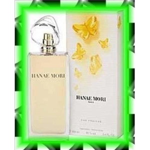 HANAE MORI Perfume 3.4 oz Yellow Butterfly New in Box