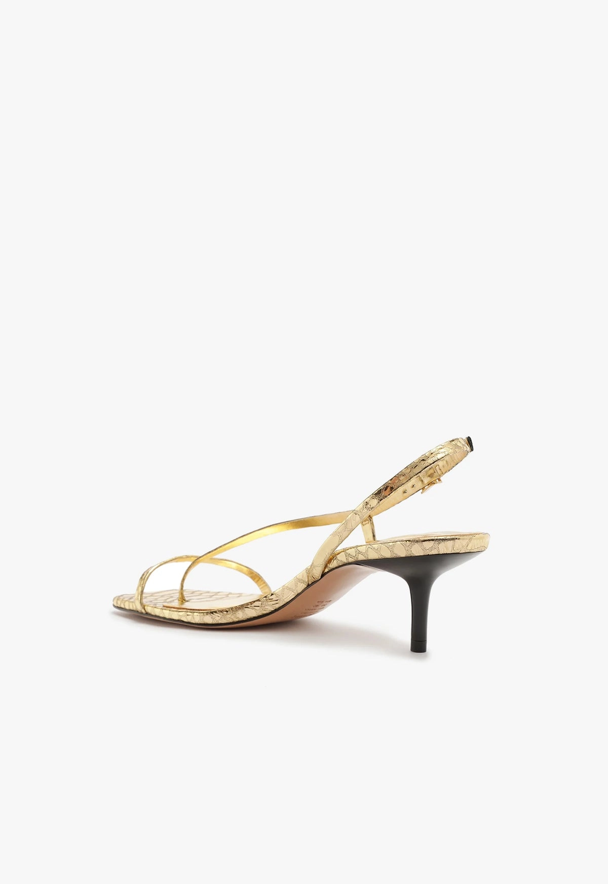 Heloise Metallic Leather Sandal