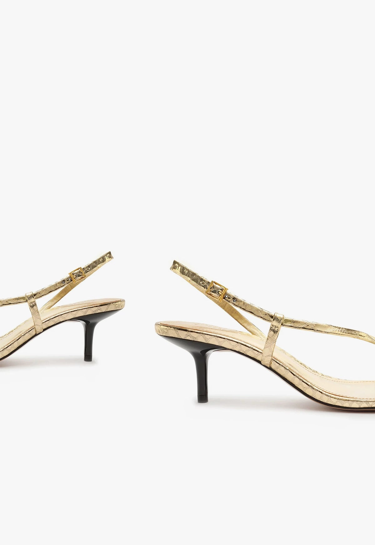 Heloise Metallic Leather Sandal