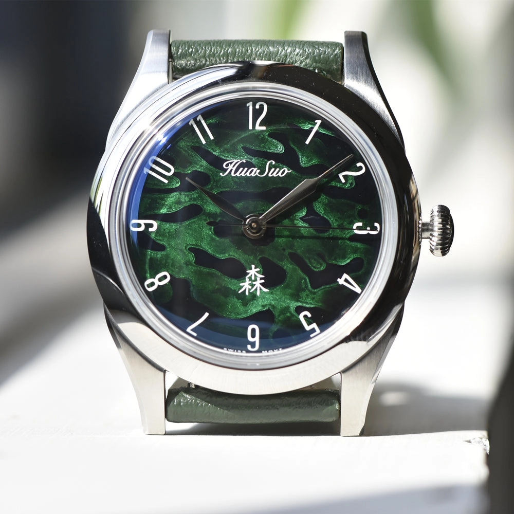 HuaSuo 38mm Lacquered Dial PT5000 Automatic Watch