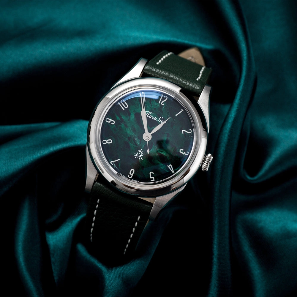 HuaSuo 38mm Lacquered Dial PT5000 Automatic Watch