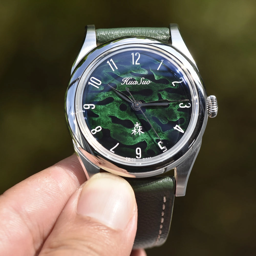 HuaSuo 38mm Lacquered Dial PT5000 Automatic Watch