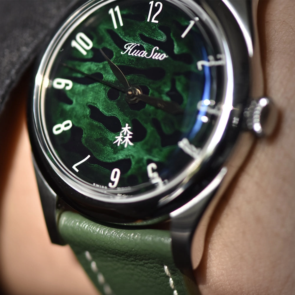 HuaSuo 38mm Lacquered Dial PT5000 Automatic Watch