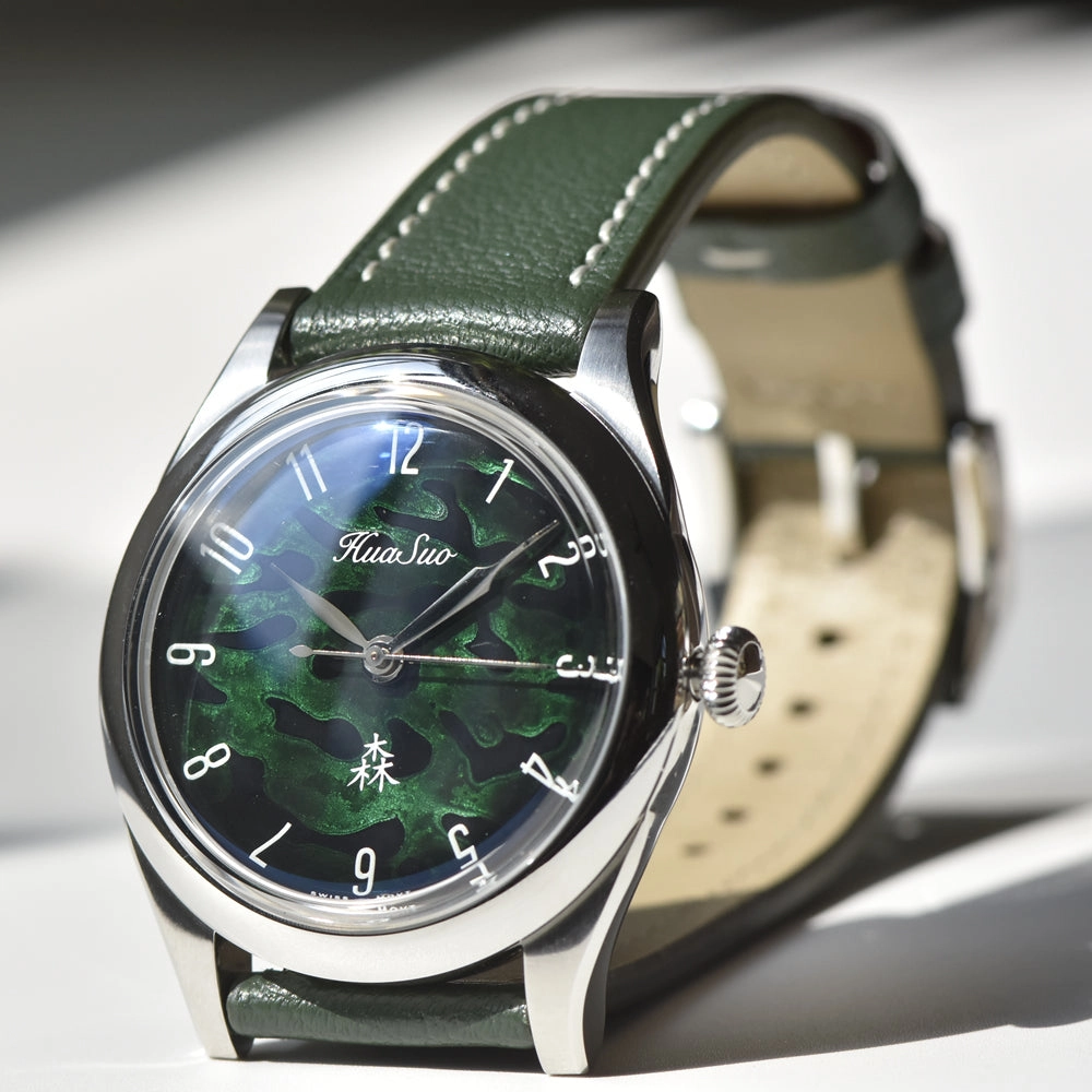 HuaSuo 38mm Lacquered Dial PT5000 Automatic Watch