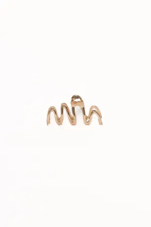 Jem Hair Clip - Gold