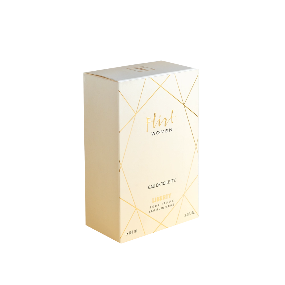 Liberty Luxury Flirt Perfume for Women (100ml/3.4Oz), Eau de Toilette (EDT), Crafted in France, Long Lasting Smell, Floral & Oriental notes
