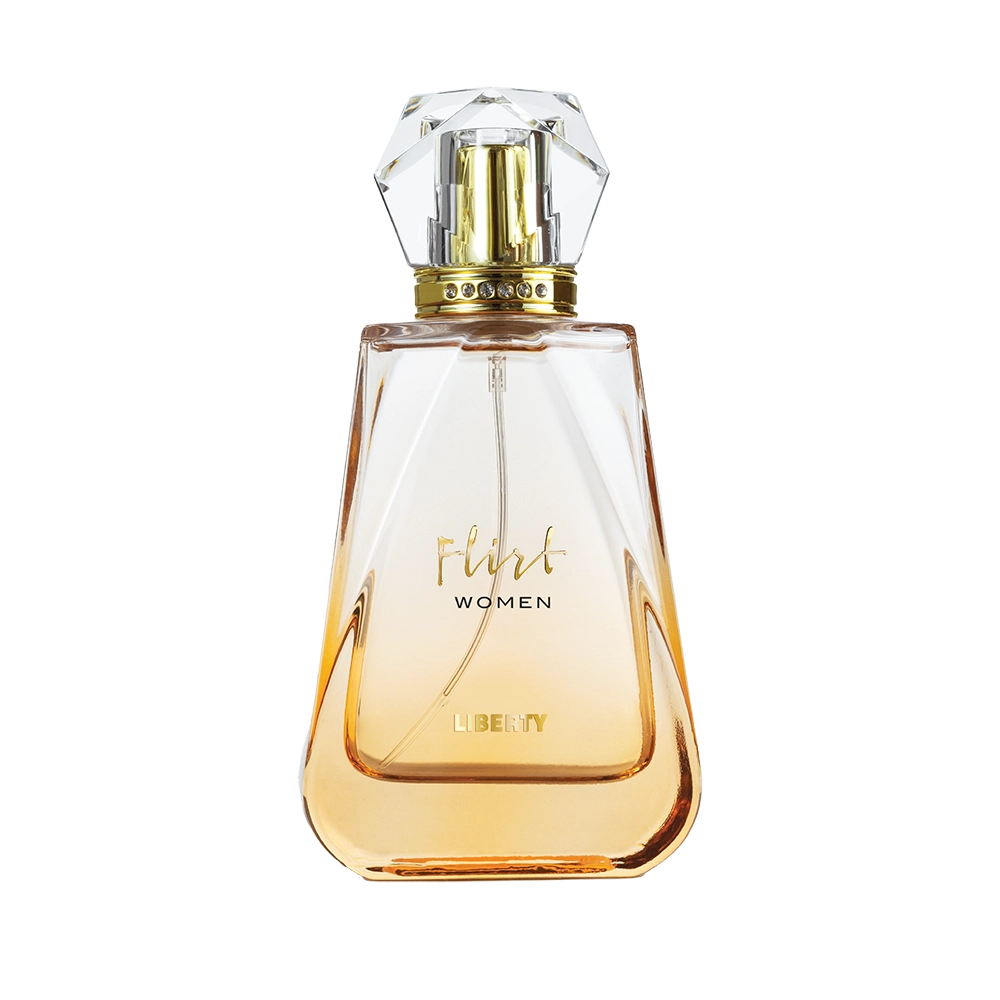 Liberty Luxury Flirt Perfume for Women (100ml/3.4Oz), Eau de Toilette (EDT), Crafted in France, Long Lasting Smell, Floral & Oriental notes
