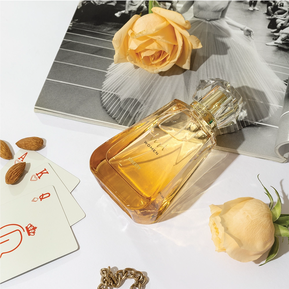 Liberty Luxury Flirt Perfume for Women (100ml/3.4Oz), Eau de Toilette (EDT), Crafted in France, Long Lasting Smell, Floral & Oriental notes