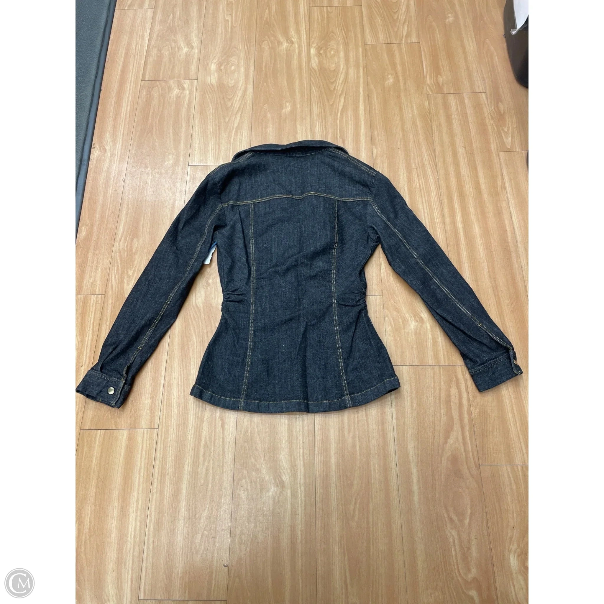 New! Top Long Sleeve By Zara In Grey, Size: M