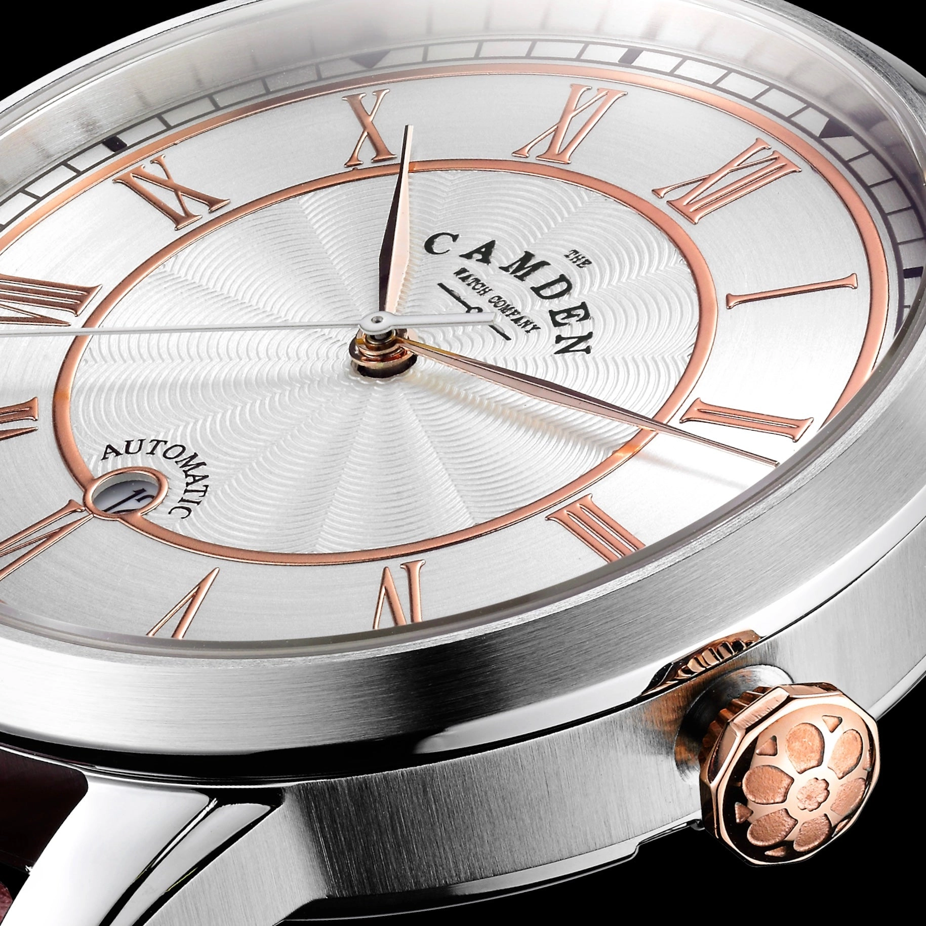 No.29 Automatic Steel, Rose Gold and Mesh