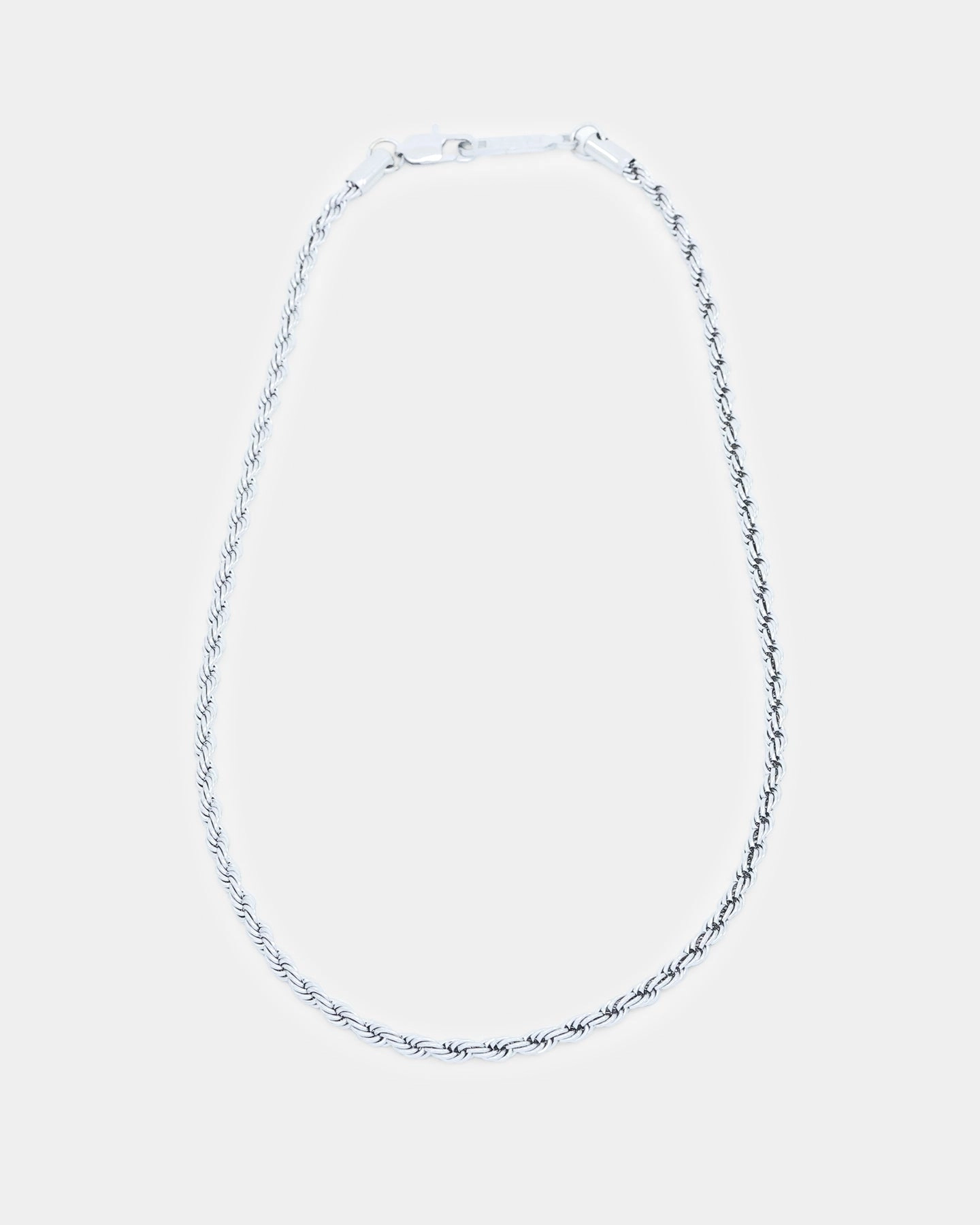 NXS 3mm Rope Chain White Gold