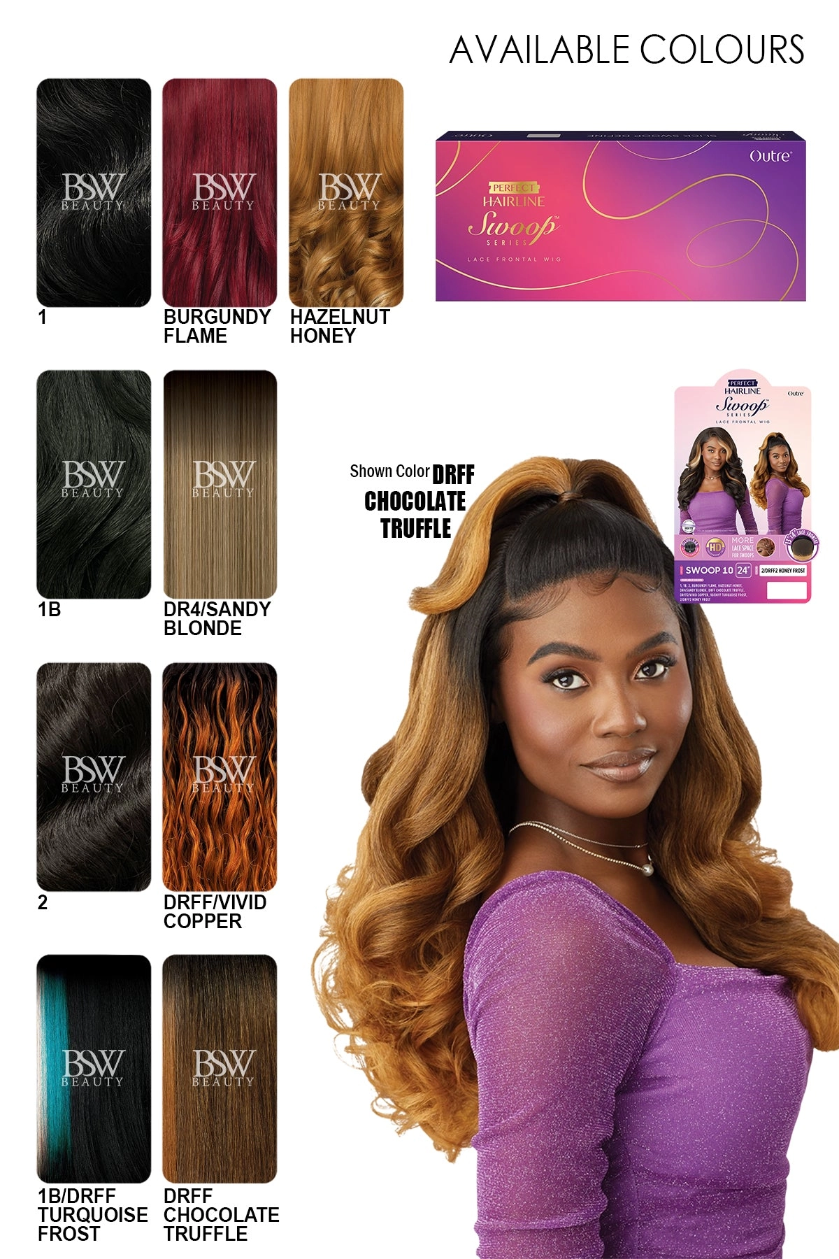 OUTRE MELTED HAIRLINE 13X4 - SWOOP10